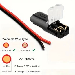 Złącze wtykowe 2-pinowe H2