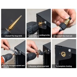 Nitownica do nitonakrętek ręczna M6