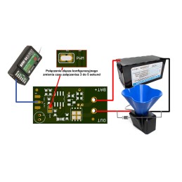 Włącznik RC do rozrzutnika (czasowy)