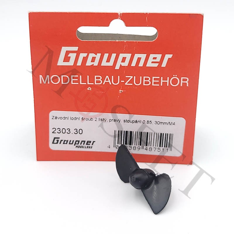 Śruba napędowa 30P M4 2 łopaty Graupner