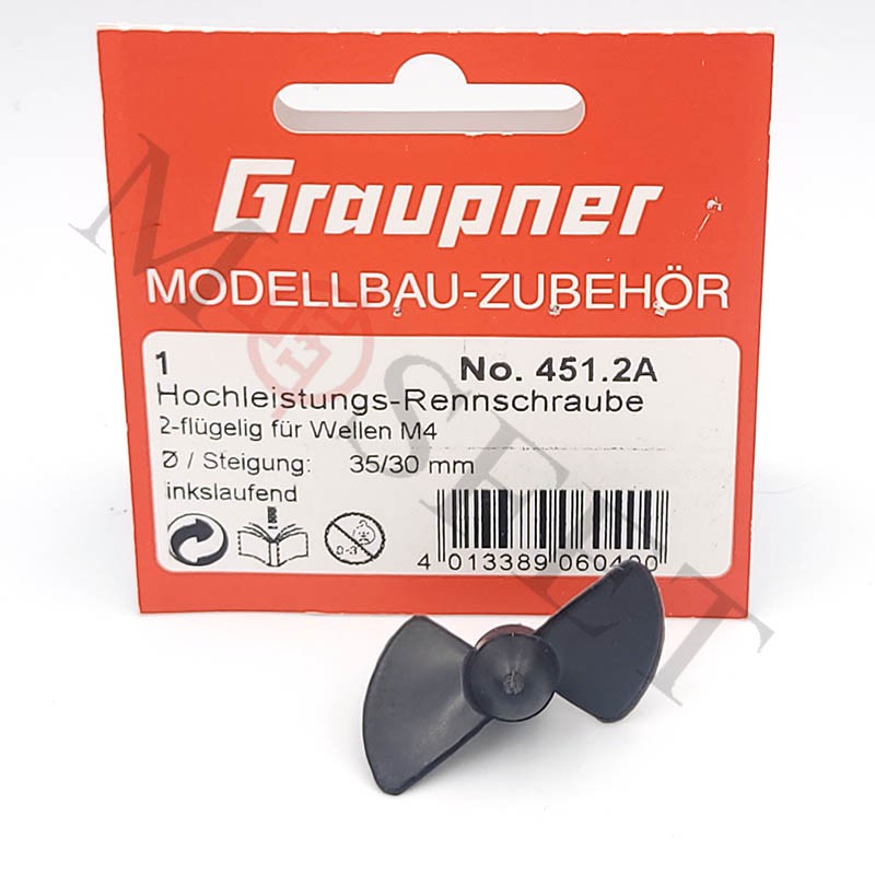 Śruba napędowa 35L M4 2 łopaty Graupner