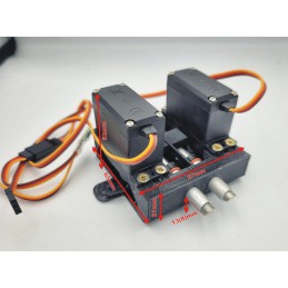 Mechanizm klap Kazbil wzmocniony (2 serwa)