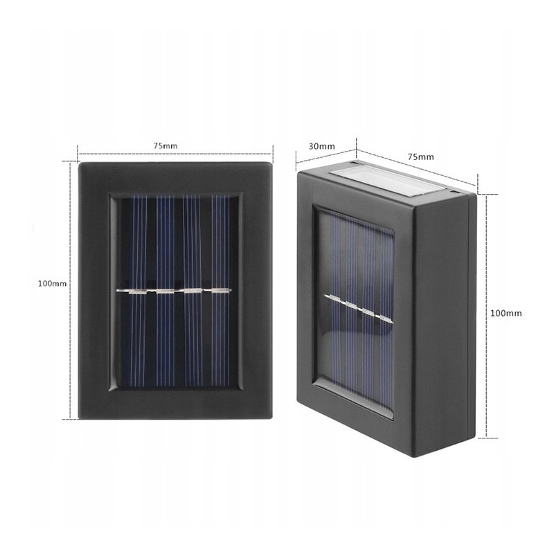 Lampki solarne (2 sztuki)