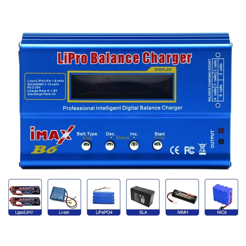 Ładowarka iMax B6 80W