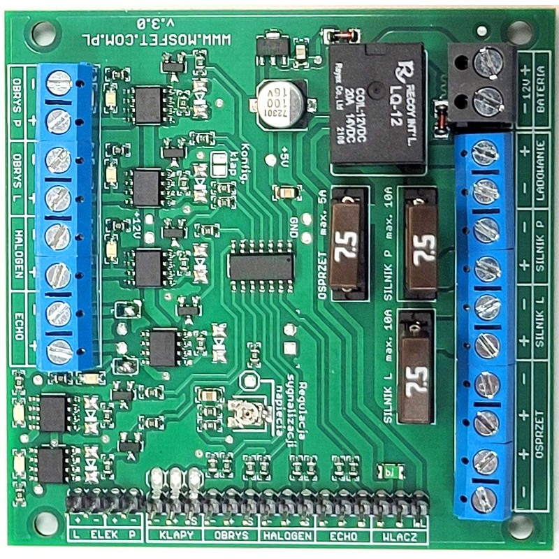 Płyta główna v.3.0 (bez PWM)