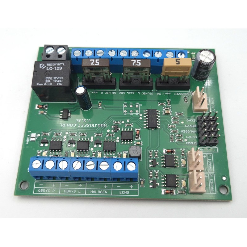 Płyta główna 3.3 Elektromagnes (złącza ARK)